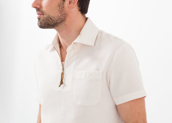 Proj Fabrik - Cellular Weave Shirt image thumbnail