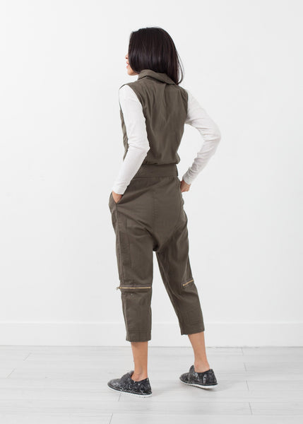 Proj Fabrik - Sleeveless Harem Flightsuit image thumbnail