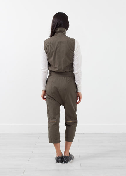 Proj Fabrik - Sleeveless Harem Flightsuit image thumbnail