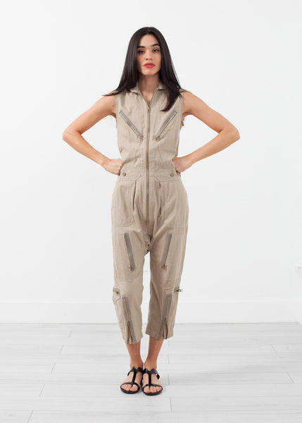 Proj Fabrik - Sleeveless Harem Flightsuit image thumbnail
