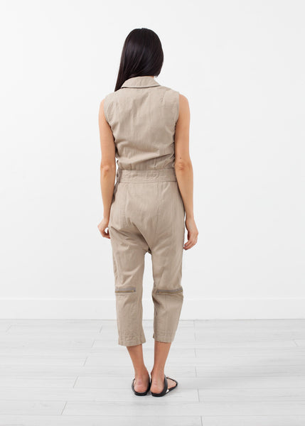 Proj Fabrik - Sleeveless Harem Flightsuit image thumbnail