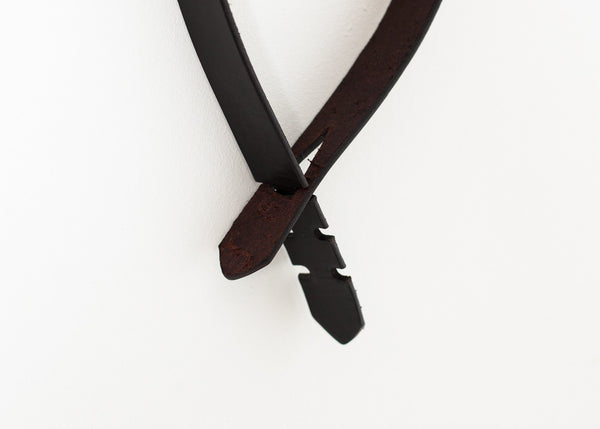 Proj Fabrik - Buckle-less Belt in Black image thumbnail