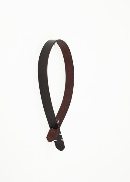 Proj Fabrik - Buckle-less Belt in Black image thumbnail