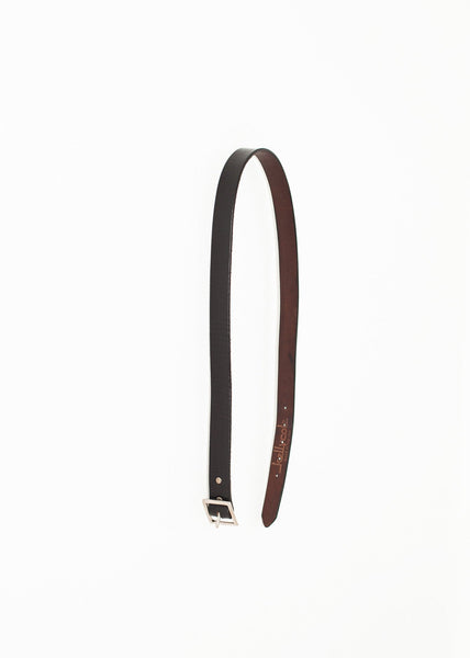 Proj Fabrik - Plain Belt in Black image thumbnail