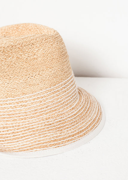 Proj Fabrik - Washboard Hat in Straw/White image thumbnail