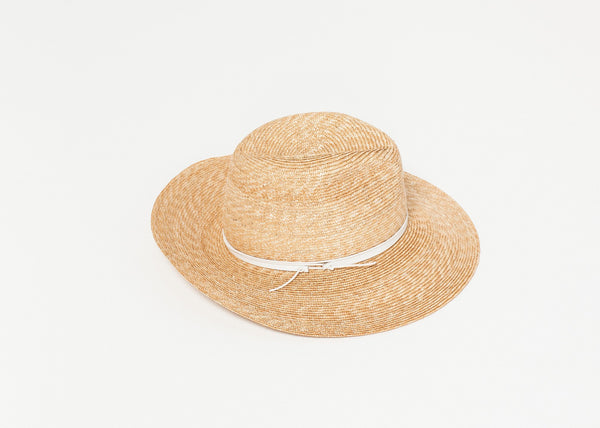 Proj Fabrik - Wrapped Up Hat in Straw/White image thumbnail