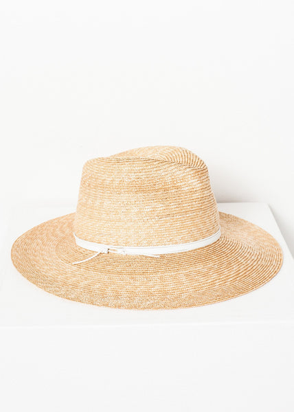 Proj Fabrik - Wrapped Up Hat in Straw/White image thumbnail