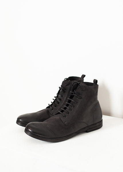 Proj Fabrik - Combat Ankle Boot in Black image thumbnail