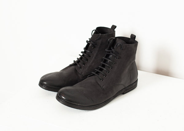 Proj Fabrik - Combat Ankle Boot in Black image thumbnail