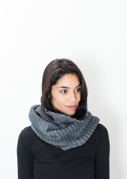 Proj Fabrik - Knit Neck Warmer in Grey image thumbnail
