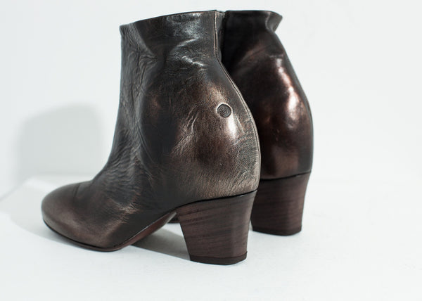 Proj Fabrik - Scavata Ankle Boot in Bronze image thumbnail