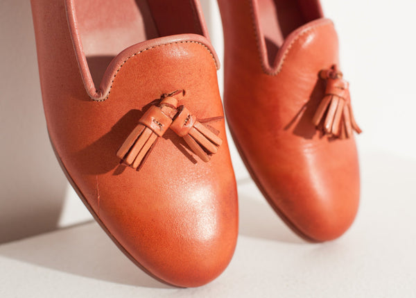 Proj Fabrik - Leather Loafer in Rose image thumbnail