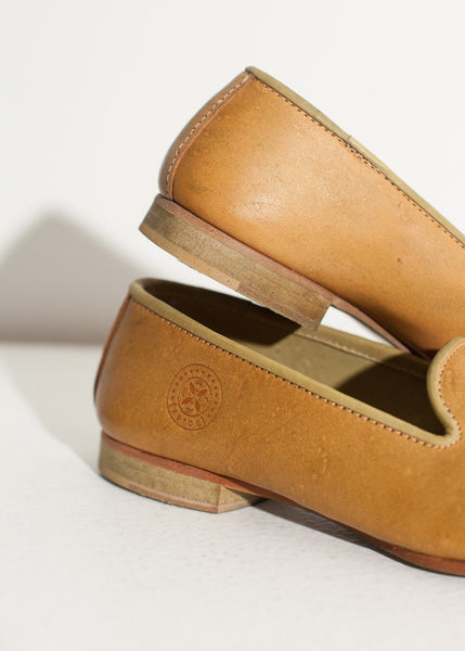 Proj Fabrik - Leather Loafer in Lime image thumbnail