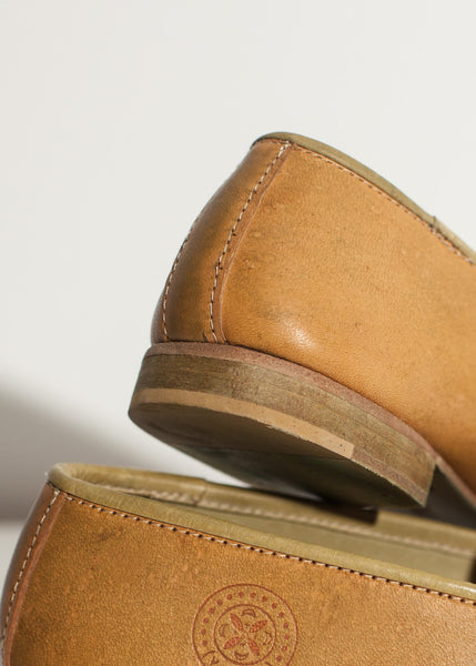 Proj Fabrik - Leather Loafer in Lime image thumbnail