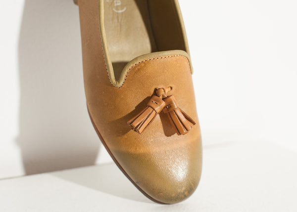 Proj Fabrik - Leather Loafer in Lime image thumbnail