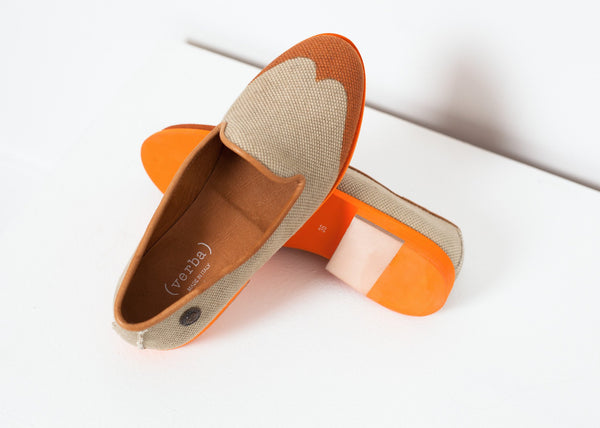 Proj Fabrik - Wingtip Loafer in Orange image thumbnail