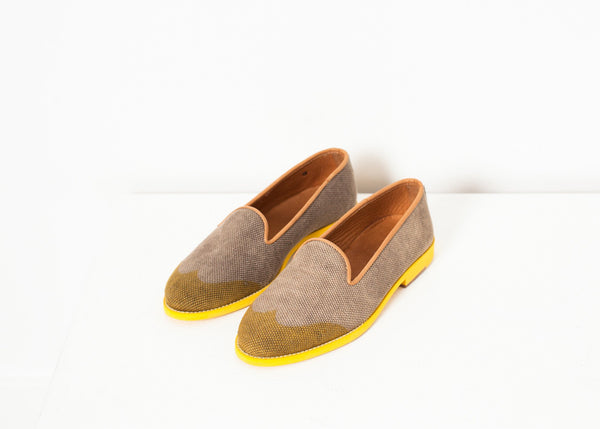 Proj Fabrik - Wingtip Loafer in Yellow image thumbnail