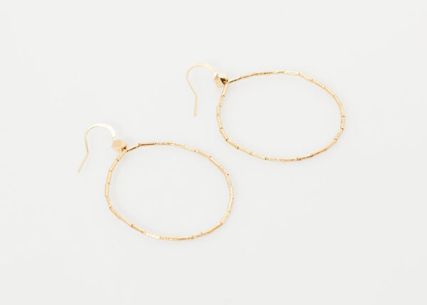 Proj Fabrik - Roberta Hoop Earrings image thumbnail