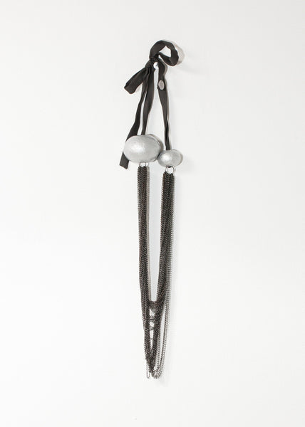 Proj Fabrik - Cascade Necklace in Silver image thumbnail