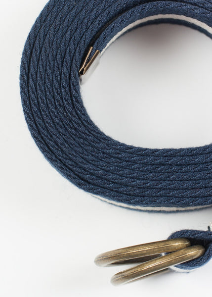 Proj Fabrik - Striped Web Belt in Navy/White image thumbnail