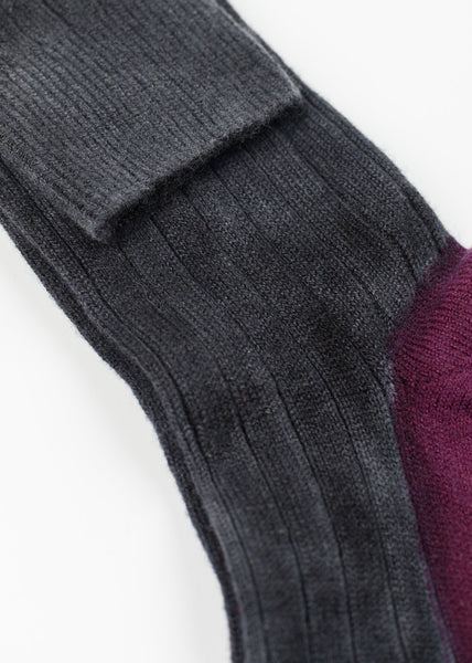 Proj Fabrik - Cashmere Knit Sock in Grey image thumbnail
